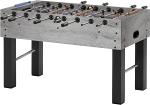 GarlandoF5Tafelvoetbal-Doorlopendestangen-Grijs