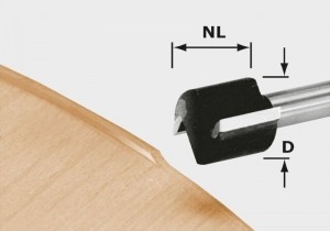 Festool491666HWD1916S8Kantenfrees-19X46X16mm