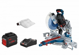 BoschGCM18V-305GDC18VLi-IonAccuBiTurboAfkortzaagSet2x120Ah-305mm