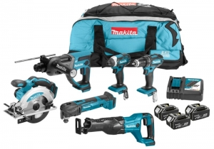 MakitaDLX6038T18VLi-IonAccuCombiset3x50AhAccuInToolbag