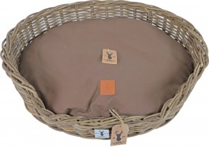 BoonyEst1941ligkussenovaalbasicbrown75cm-Gebrdeboon