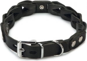 Tweedekans-BeezteeslerenhalsbandConnexZwart45cmx20mm