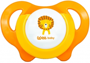 WeebabySafariLeeuwNo26-18mndVlinderSiliconenFopspeen