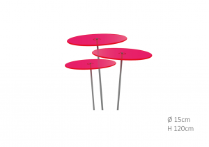 3stuksZonnevangersRood-Rozekleurfuchsiamedium120x15cmCazadorDelSol-Cazadordelsol