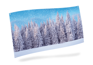 Achtergronddoeksneeuwbos150x75cm-Myvillage
