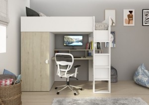 HoogslaperFloweikenwit-90x200cm