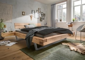 IndustrieelBalkenbedShine-massiefgeoliedwildeiken