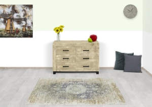 SteigerhoutenladekastRowanmetindustrieelonderstel