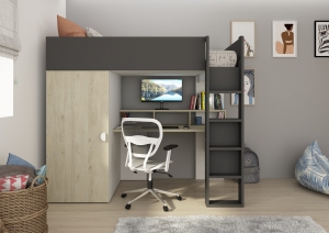 HoogslaperFloweikenantraciet-90x200cm