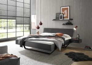 IndustrieelRavennaBlackbed-Massiefzwarteiken