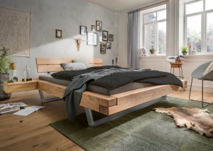 IndustrieelBalkenbedShine-massiefgeoliedwildeiken