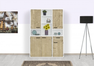 SteigerhoutenkastVipermetlandelijkelook