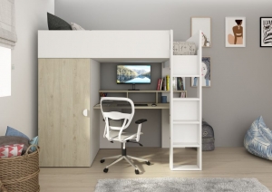 HoogslaperFloweikenwit-90x200cm