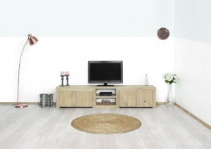 SteigerhoutenTVmeubelYosemitemetdeurenenaudiovak
