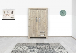 SteigerhoutenkastProvometsteigerbuishandgrepen