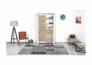 SteigerhoutenkastVidametdeurenenladen