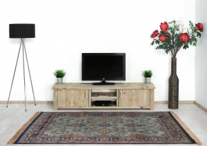 StraksteigerhoutenTVmeubelMadrasmetdeuren