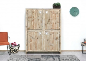 SteigerhoutenkastNewportoppotenmet4deuren