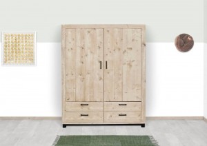 SteigerhoutenkastGolvametindustrieelonderstel