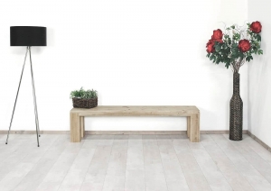 SteigerhoutenbankjeCarrollmet4blokpoten