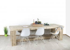 SteigerhoutentafelLelystadmetblokpoten