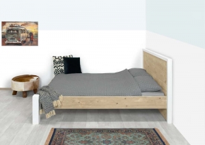 SteigerhoutenbedSelzmetlandelijkuiterlijk