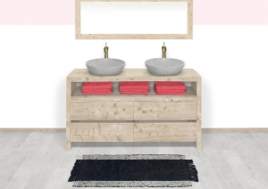 SteigerhoutenbadkamermeubelDevinemetlandelijkdesign