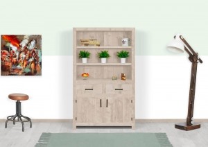 RobuustesteigerhoutenkastFlom