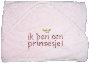 PetitVillainIkBenEenPrinsesjeRozeBadcape