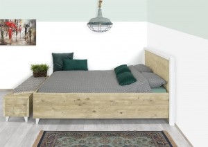 LandelijksteigerhoutenbedCozad
