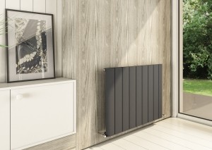 EastbrookPerettihorizontalealuminiumradiator60x123cmAntraciet1443watt