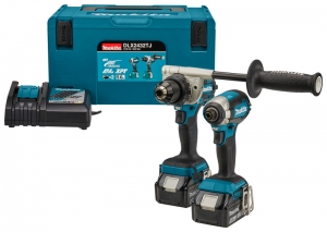 MakitaDLX2432TJ18VLi-IonAccuBoor-schroefmachineDDF486SlagschroevendraaierDTD153Combiset2x50AhInMbox