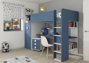 JulesHoogslapermetkast-Blauw