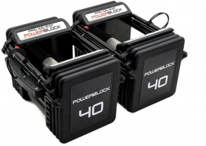 PowerBlockVerstelbareDumbbellSetPro100EXPKnurled-Stage1