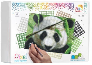 Pixelhobbyset-4platen-panda