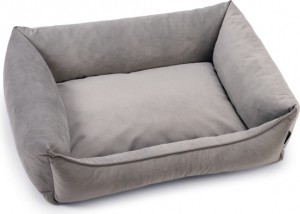 BeezteesMemoryFoamFy-Hondenmand-Lichtgrijs-80x60x22cm