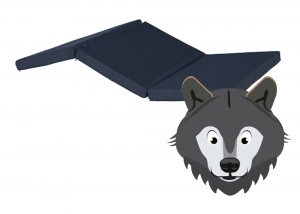 ABZWolfZwart60x120cmOpvouwbaarMatrasinTas