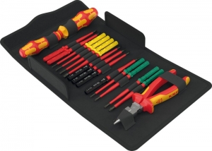 Wera0500661000117-deligeKraftformKompaktVDE17ExtraSlim2ToolFinderWisselklingensetInEtui-MetRatelfunctie