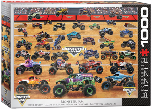 MonsterJamTruckLineupPuzzel1000stukjes