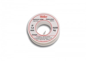 WellerEL991-250SoldeertinLoodvrij-1mm-250g