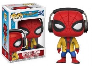 Spider-ManHomecomingPOPMarvelVinylFigureSpider-ManHeadphones9cm
