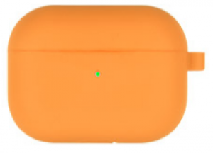 Goospery-HoesgeschiktvoorAirpodsProCase-Siliconenbeschermhoesmetopdruk-Oranje