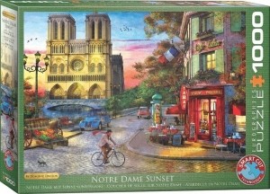 NotreDameSunsetPuzzel1000stukjes