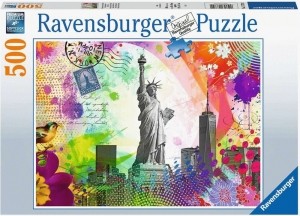 NewYorkPostcardPuzzel500stukjes