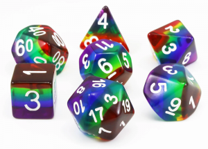 RPGDiceSet-TranslucentRainbow