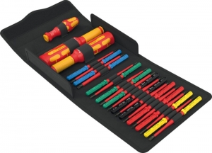 Wera0500663300123-deligeKraftformKompaktVDESafe-TorqueSpeedSchakelkastSet1WisselklingensetInEtui