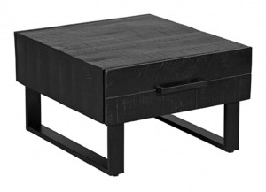 LABEL51SalontafelSantosMangohout64x70cm-Zwart