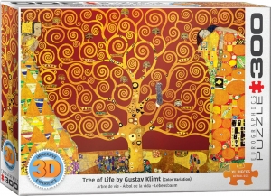 TreeofLife-GustavKlimt3DLenticular300stukjes