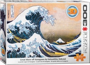 GreatWave-Hokusai3DLenticular300stukjes