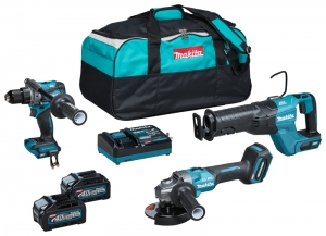 MakitaDK0159G301XGT40VMaxLi-ionAccu3-deligeCombiset2x40AhAccuInTas